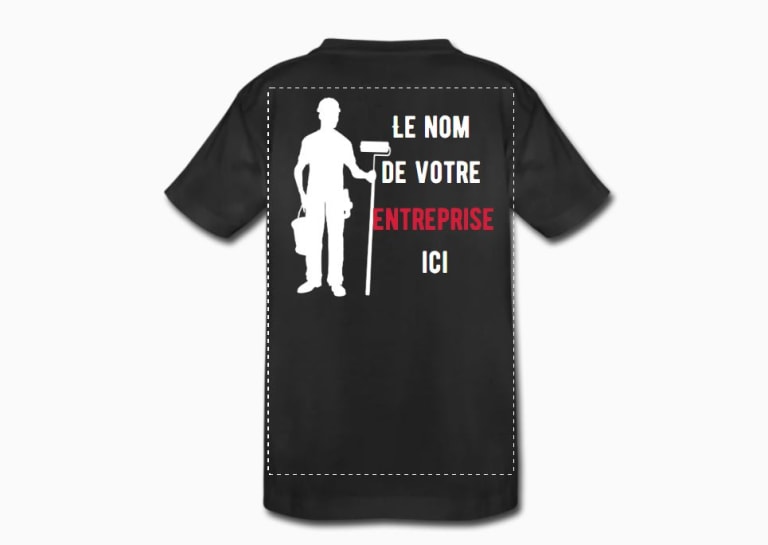 Model de best sale tee shirt personnalisé